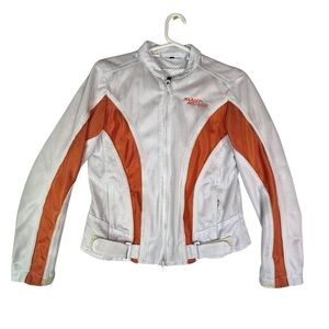 Harley Davidson Small Motorcycle Perforated Jacket